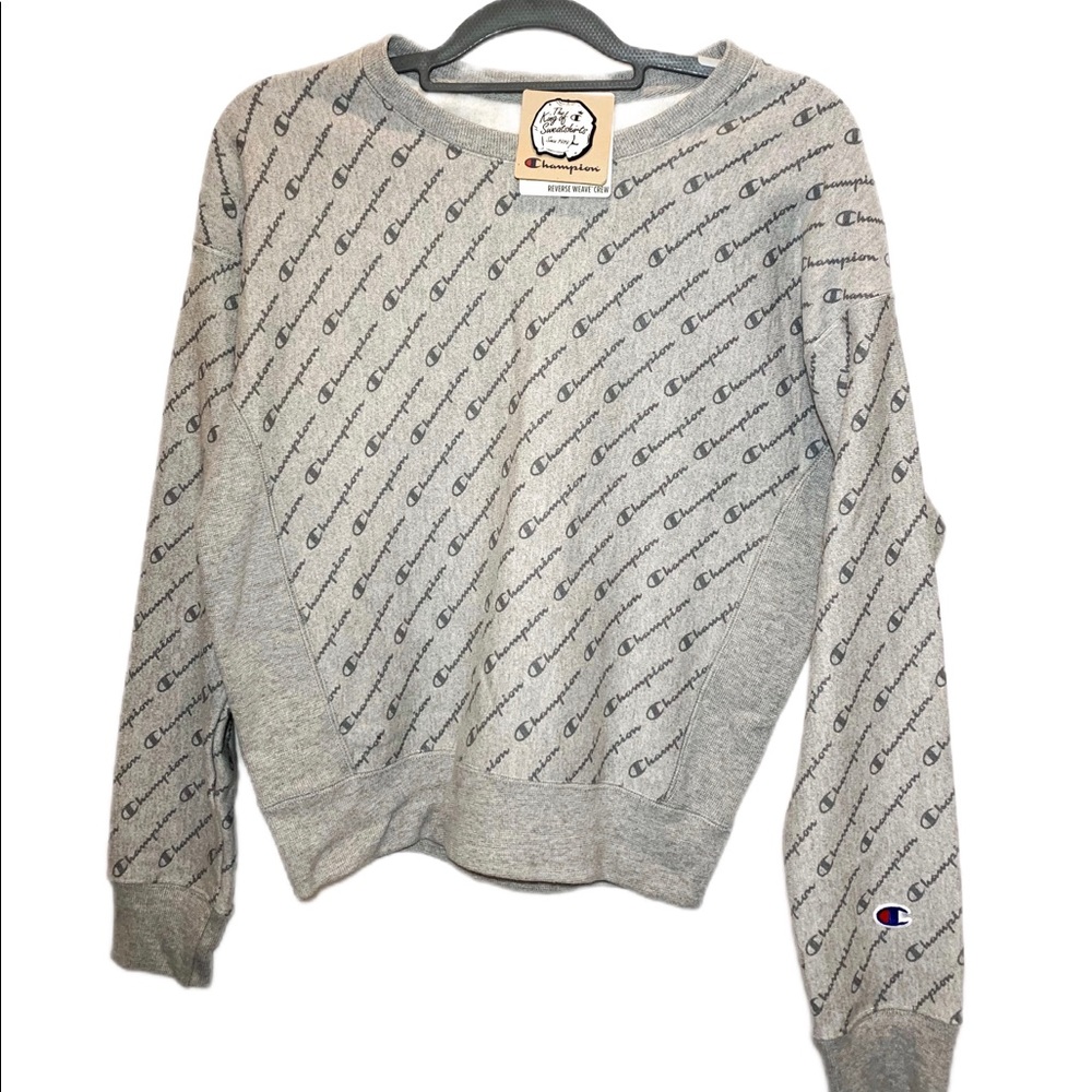 Grey Champion crew neck sweatshirt